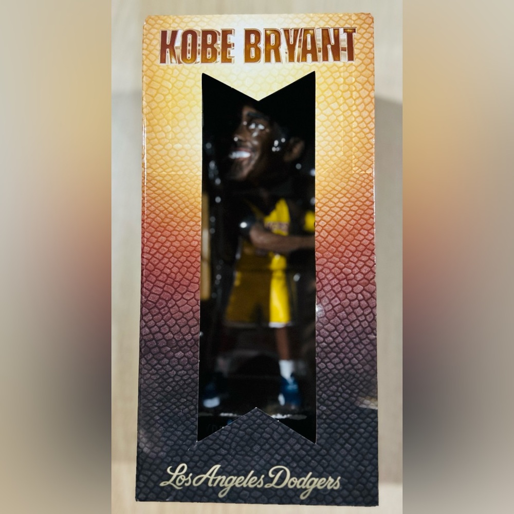 Limited Edition Kobe Bryant LA Dodger Bobblehead Figurine